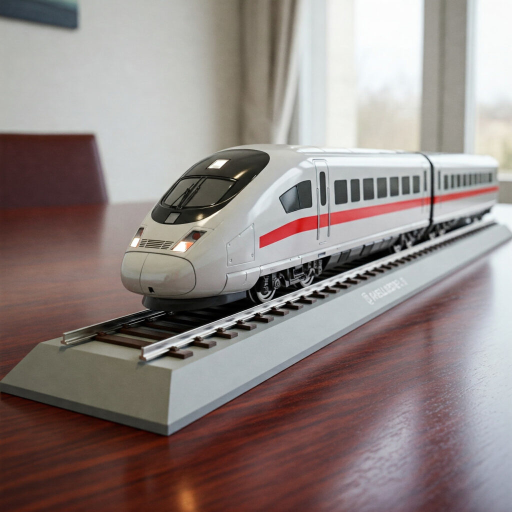 maqueta tren alta velocidad