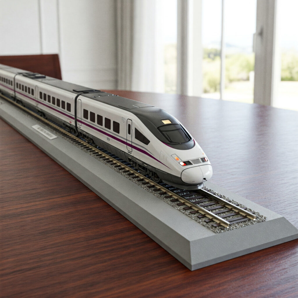 maqueta tren alta velocidad (2)