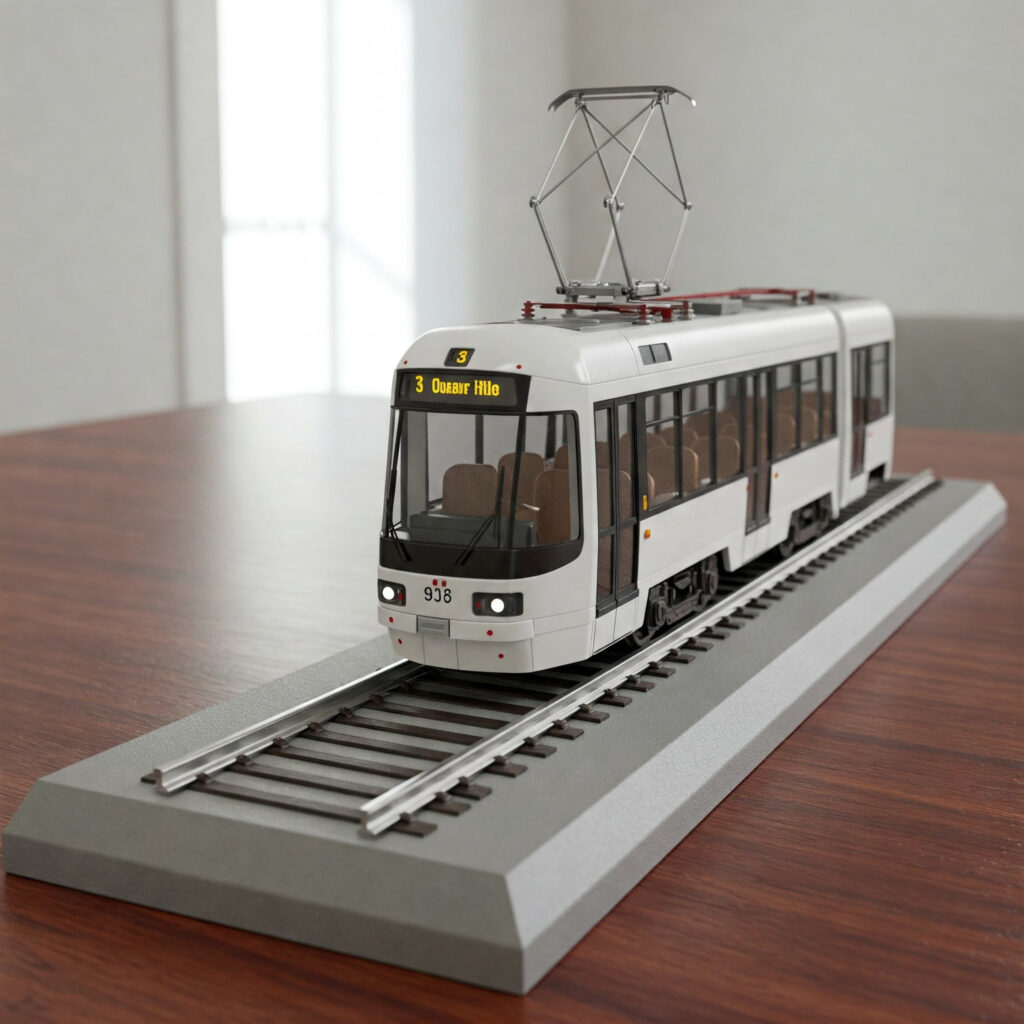 maqueta trenvia